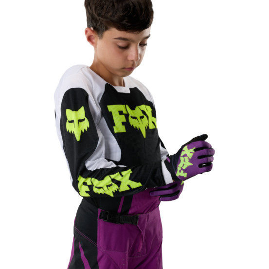 Maillot cross enfant Fox 2027 180 Raid - Violet