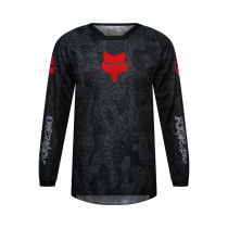 Maillot cross enfant Fox 2027 180 Abyss - Noir