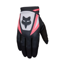 Gants cross enfant Fox 2027 180 Draft - Rose Fluo
