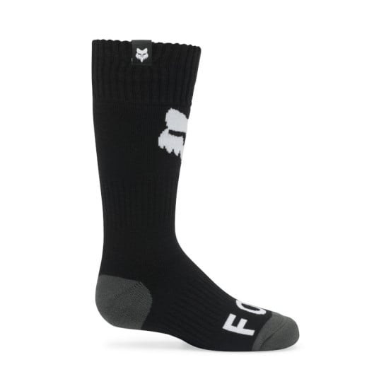 Chaussettes cross enfant Fox 2027 180 Elevated - Noir