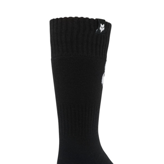 Chaussettes cross enfant Fox 2027 180 Elevated - Noir