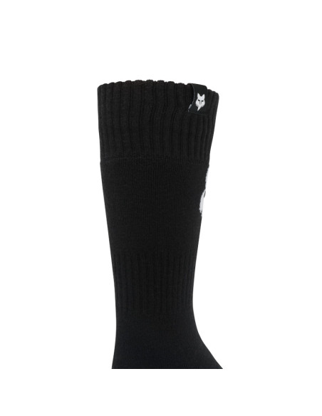 Chaussettes cross enfant Fox 2027 180 Elevated - Noir