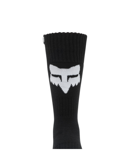 Chaussettes cross enfant Fox 2027 180 Elevated - Noir