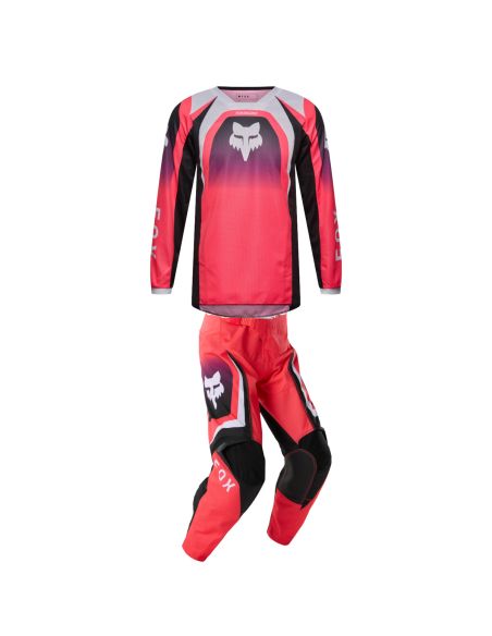 Tenue cross enfant Fox 2027 Girls 180 - Rose Fluo