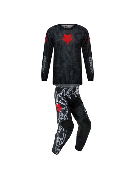 Tenue cross enfant Fox 2027 180 Abyss - Noir