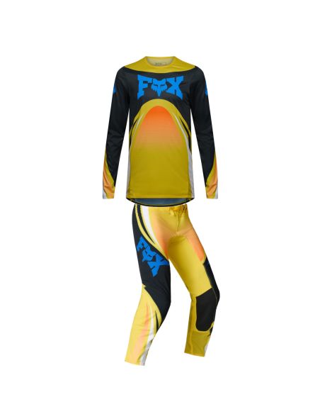 Tenue cross Fox 2027 Flexair Arc - Jaune