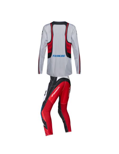 Tenue cross Fox 2027 180 Honda - Blanc Rouge