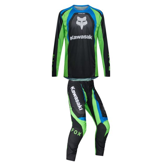 Tenue cross Fox 2027 180 Kawasaki - Noir