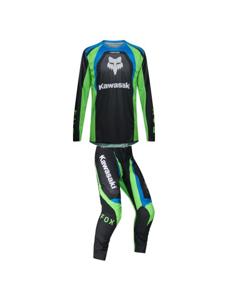 Tenue cross Fox 2027 180 Kawasaki - Noir