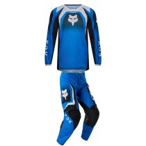 Tenue cross enfant Fox 2027 180 Frame - Bleu