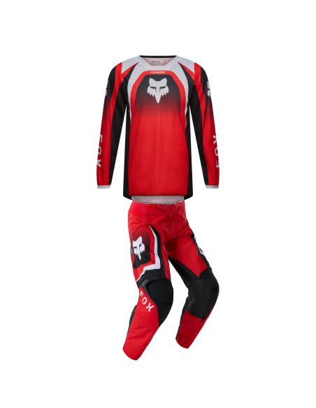 Tenue cross enfant Fox 2027 180 Frame - Rouge