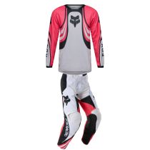 Tenue cross enfant Fox 2027 180 Draft - Blanc