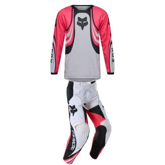 Tenue cross enfant Fox 2027 180 Draft - Blanc