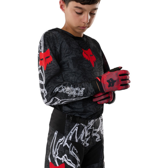 Tenue cross enfant Fox 2027 180 Abyss - Noir