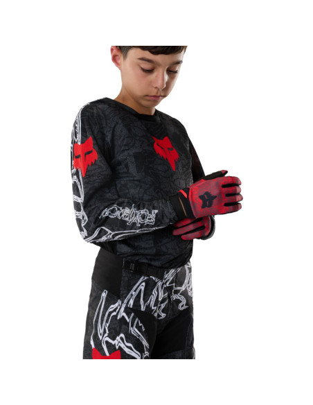 Tenue cross enfant Fox 2027 180 Abyss - Noir