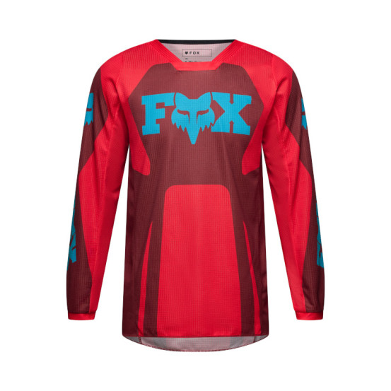 Tenue cross enfant Fox 2027 180 Raid - Rouge