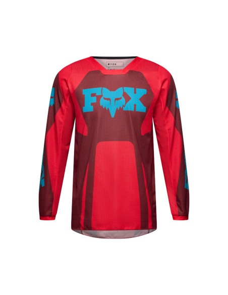 Tenue cross enfant Fox 2027 180 Raid - Rouge