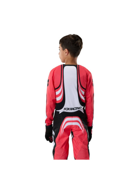 Tenue cross enfant Fox 2027 180 Draft - Blanc