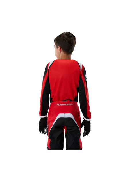 Tenue cross enfant Fox 2027 180 Frame - Rouge