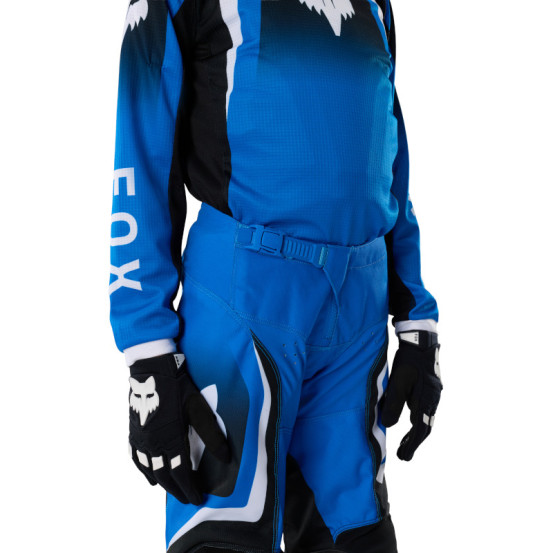 Tenue cross enfant Fox 2027 180 Frame - Bleu