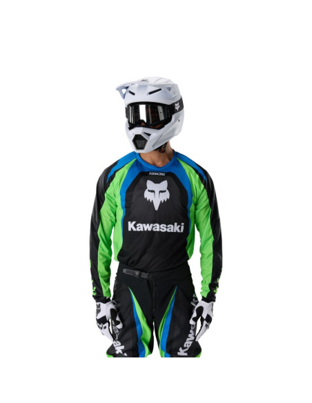 Tenue cross Fox 2027 180 Kawasaki - Noir