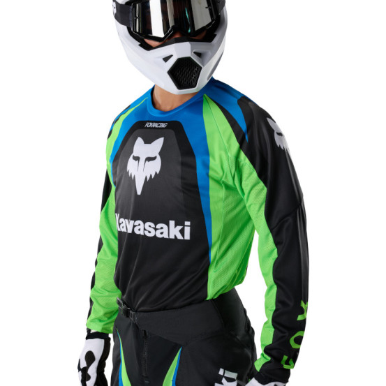 Tenue cross Fox 2027 180 Kawasaki - Noir