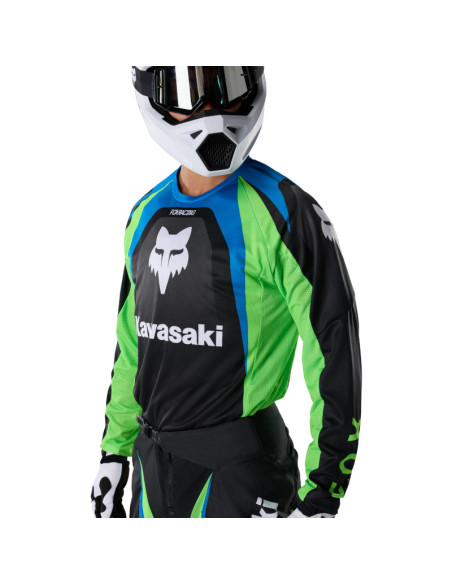 Tenue cross Fox 2027 180 Kawasaki - Noir