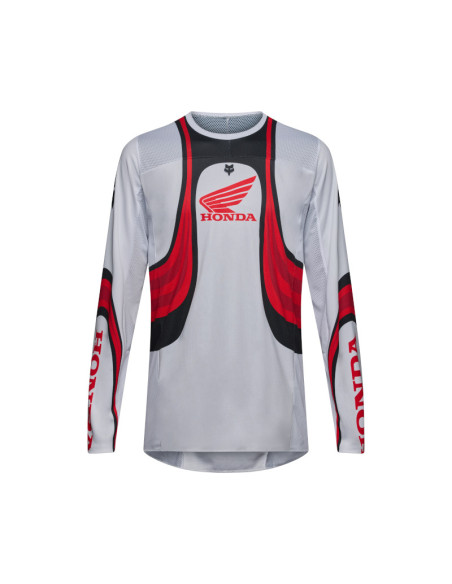 Tenue cross Fox 2027 180 Honda - Blanc Rouge