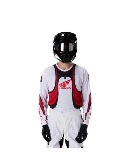 Tenue cross Fox 2027 180 Honda - Blanc Rouge