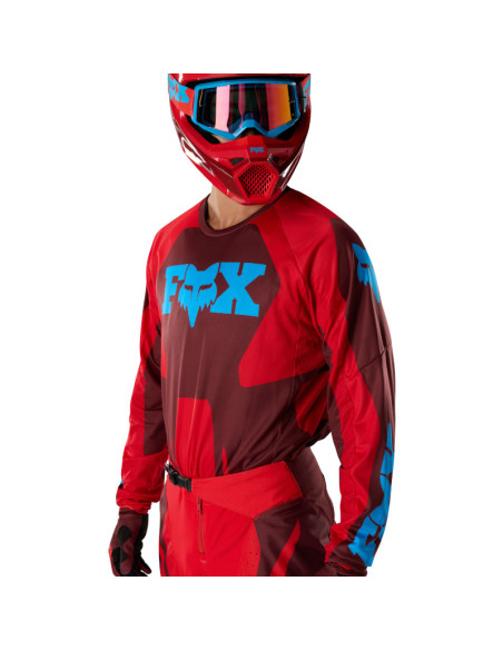 Tenue cross Fox 2027 180 Raid - Rouge