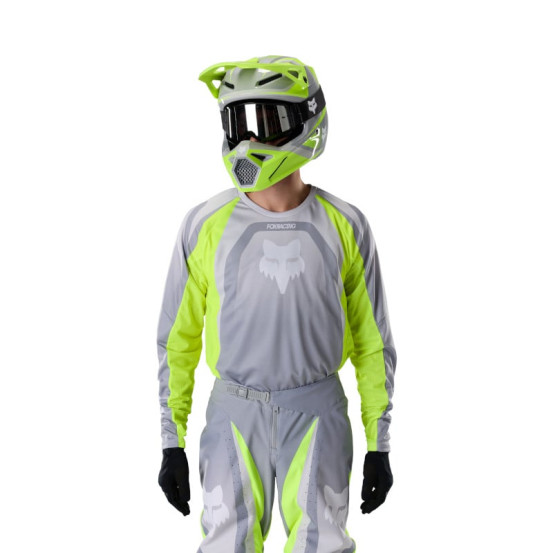 Tenue cross Fox 2027 180 Frame - Gris Jaune