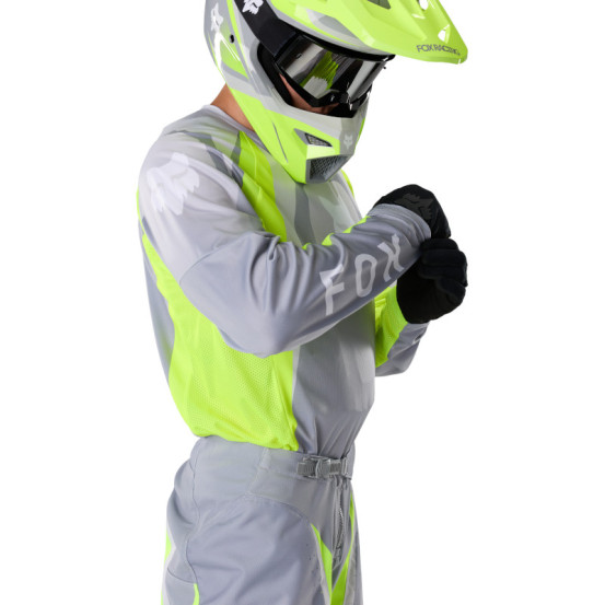 Tenue cross Fox 2027 180 Frame - Gris Jaune