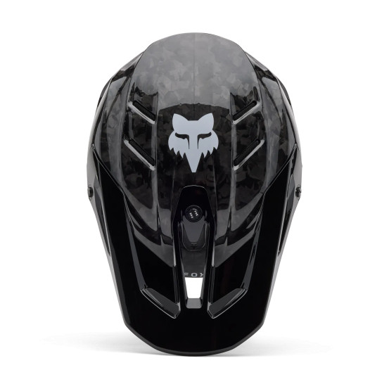 Casque cross Fox 2027 V3 RS Carbon Solid - Noir