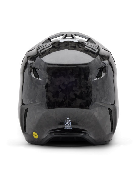 Casque cross Fox 2027 V3 RS Carbon Solid - Noir
