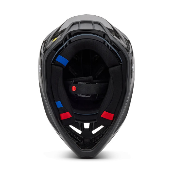 Casque cross Fox 2027 V3 RS Carbon Solid - Noir