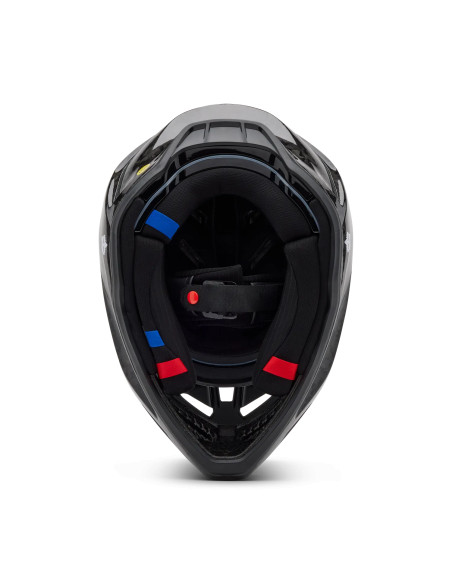 Casque cross Fox 2027 V3 RS Carbon Solid - Noir