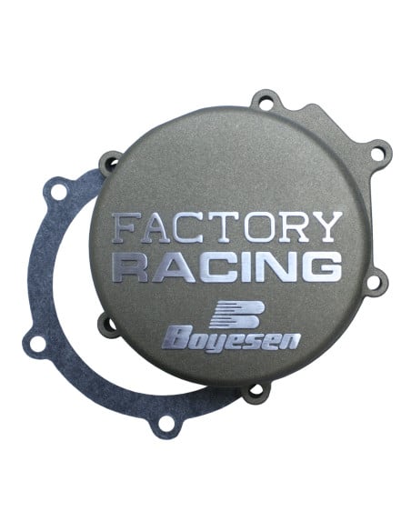 Couvercle de carter d'allumage BOYESEN Factory Racing - magnésium - KAWASAKI 125 KX 1992-2002