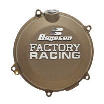 Couvercle de carter d'embrayage BOYESEN Factory Racing - magnésium - HUSQVARNA / KTM