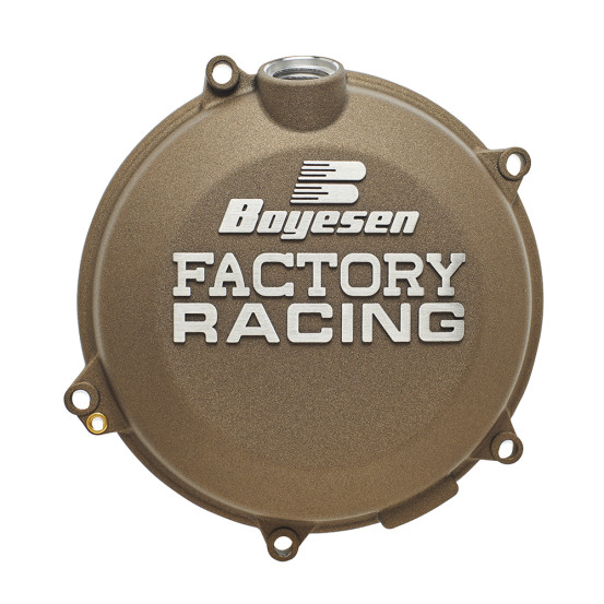 Couvercle de carter d'embrayage BOYESEN Factory Racing - magnésium - HUSQVARNA / KTM