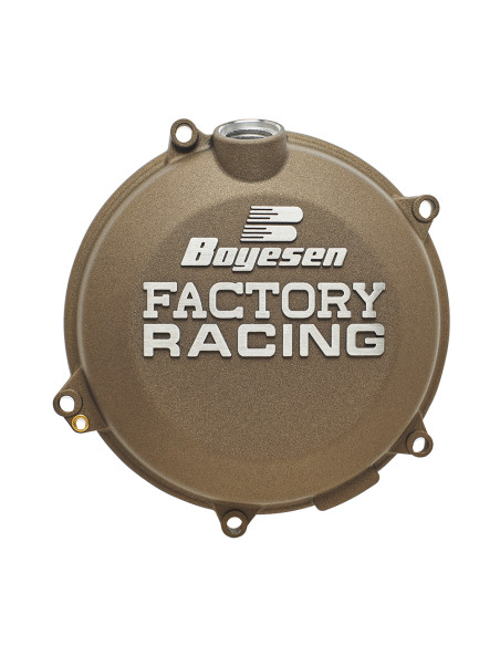 Couvercle de carter d'embrayage BOYESEN Factory Racing - magnésium - HUSQVARNA / KTM