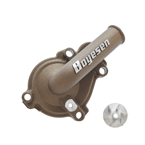 Pompe à eau avec hélice BOYESEN - magnésium - KAWASAKI 450 KX-F 2024-2027