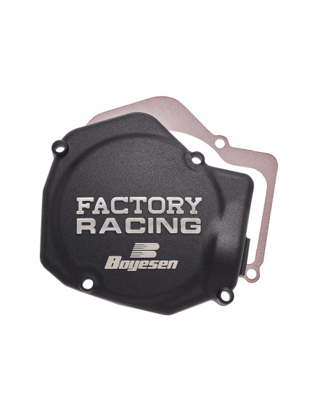 Couvercle de carter d'allumage BOYESEN Factory Racing - noir - HONDA 250 CR 2002-2007
