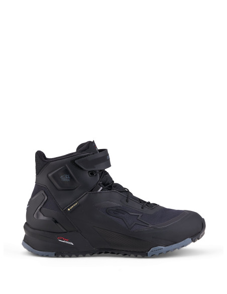 Baskets moto Alpinestars CR-X Gore-Tex - Noir Gris foncé