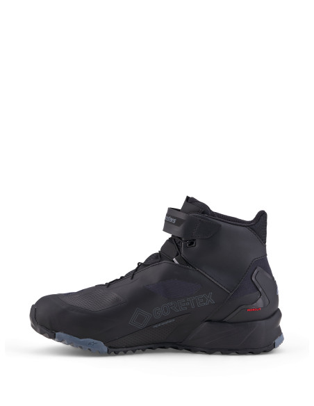 Baskets moto Alpinestars CR-X Gore-Tex - Noir Gris foncé
