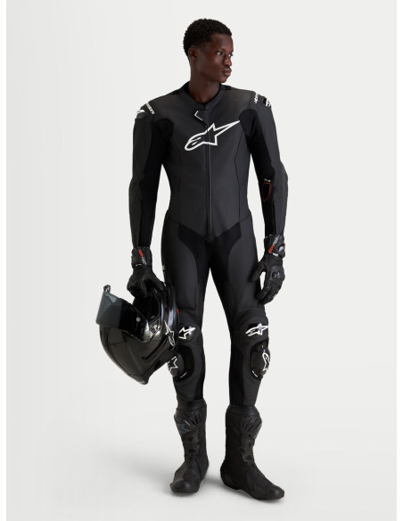 Combinaison cuir moto Alpinestars Missile V3 1 pièce - Noir