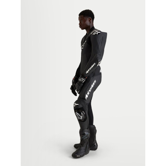 Combinaison cuir moto Alpinestars Missile V3 1 pièce - Noir
