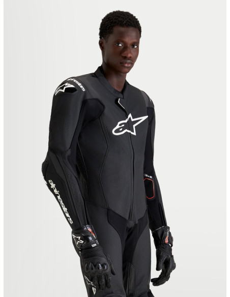 Combinaison cuir moto Alpinestars Missile V3 1 pièce - Noir