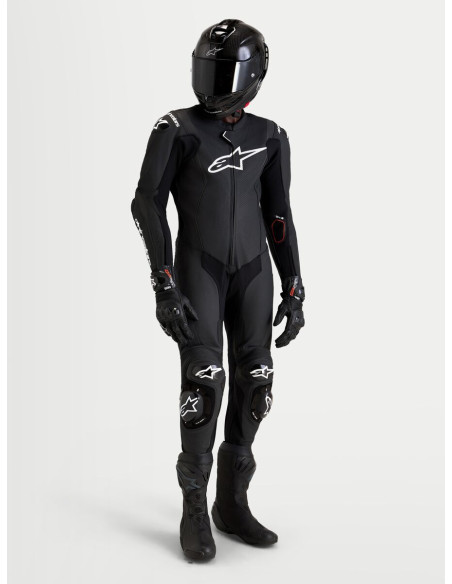 Combinaison cuir moto Alpinestars Missile V3 1 pièce - Noir