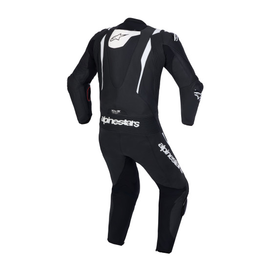Combinaison cuir moto Alpinestars Missile V3 1 pièce - Noir Blanc