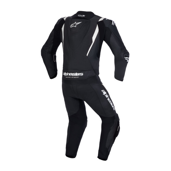 Combinaison cuir moto Alpinestars Missile V3 2 pièces - Noir Blanc